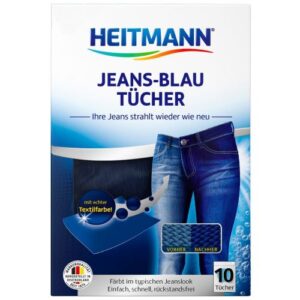 Chusteczki do Jeans Heitmann Jeans-Blau Tucher 10szt