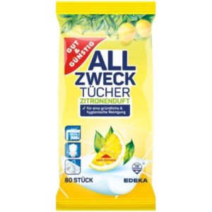Allzweck Tucher Citron Chusteczki 80szt G&G